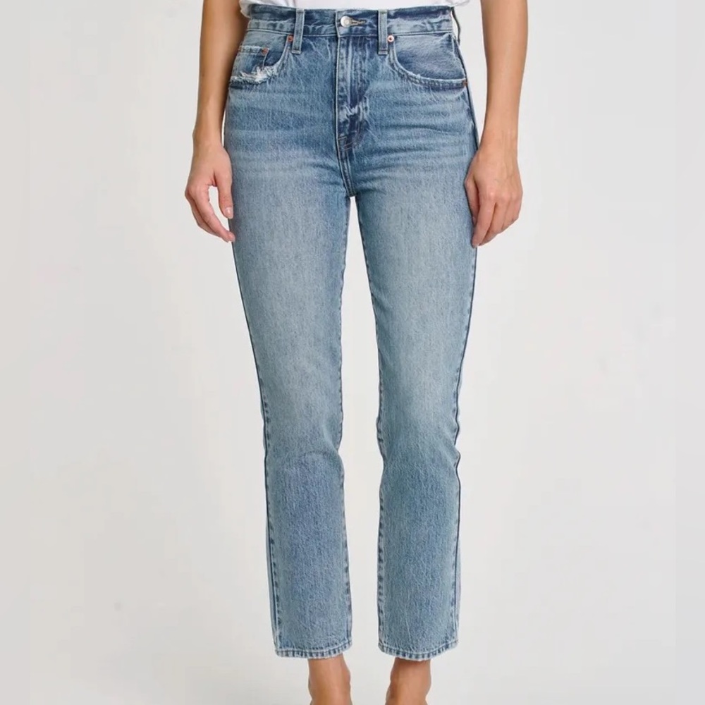 PISTOLA Keaton High-Rise Straight Jeans